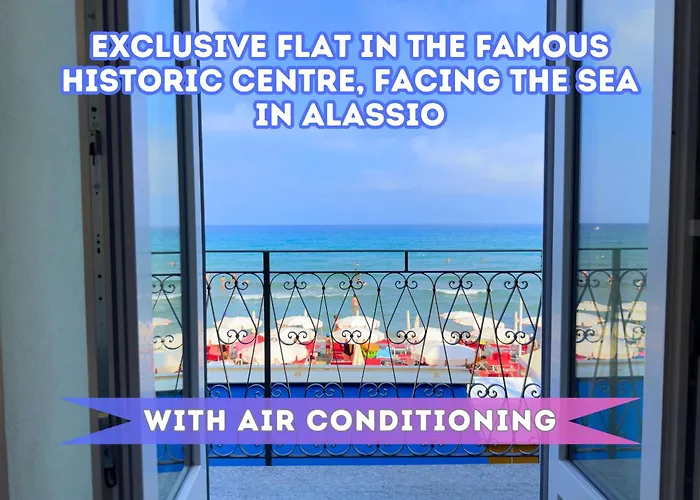 Exclusivity, Luxury And Sea View With 2 Bedrooms Apartment Alassio